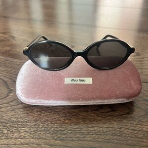Miu Miu Black Sunglasses